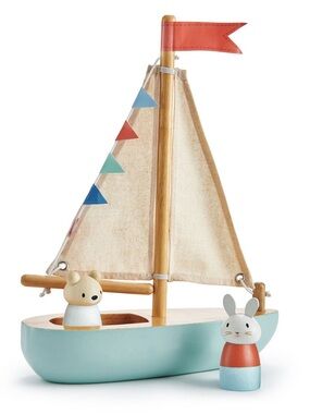 Tender Leaf Toys Sailaway Boat